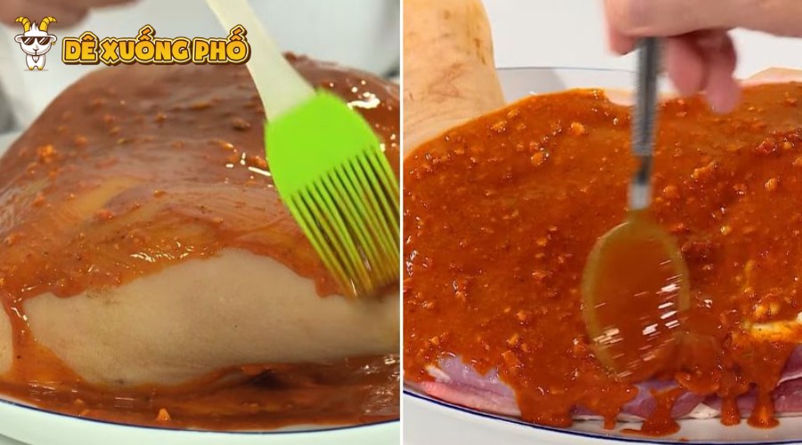 Biến tấu đùi dê quay với nhiều phong cách khác nhau